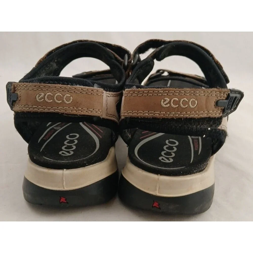 ECCO Yucatan Offroad Sandals mens 39 EUR US 8.5 Black Sport Hiking Water